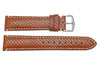 Hirsch Rivetta - Gold Brown Calf Leather Watch Strap