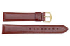 Hirsch Osiris - Mid Brown Calf Leather Watch Strap