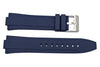 Kenneth Cole Blue Polyurethane 24/12mm Watch Band
