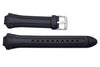 Genuine Casio Black Resin 18mm Watch Strap