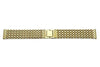 Genuine Seiko Mens Gold Tone 19mm Bangle Watch Bracelet