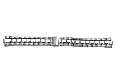 Pulsar Stainless Steel Ladies Push Button Fold-Over Clasp Watch Bracelet