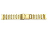 Genuine Seiko Gold Tone Solid 21mm Watch Bracelet
