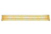 Seiko Gold Tone 18mm Flex Expansion Watch Bracelet
