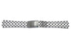 Seiko Stainless Steel Fold-Over Clasp 18mm Metal Watch Bracelet
