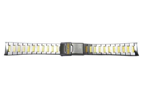 Swiss Army Lancer Dual Tone Stainless Steel 17mm Watch Bracelet