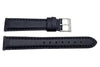 Swiss Army Garrison Series Black Leather 16mm Watch Band