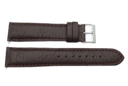 Swiss Army Garrison Series Brown Leather 20mm Watch Band