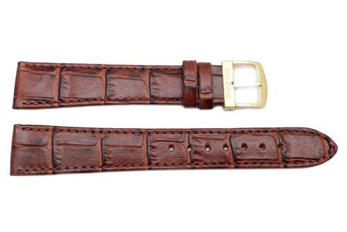 Citizen Eco-Drive Series Brown Leather Alligator Grain 19mm Watch Strap