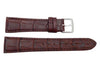Citizen Eco-Drive Series Brown Leather Alligator Grain 20mm Watch Band