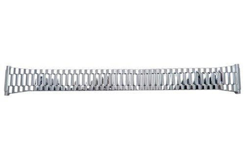 Bandino Polished Stainless Steel 15-22mm Expansion Watch Band