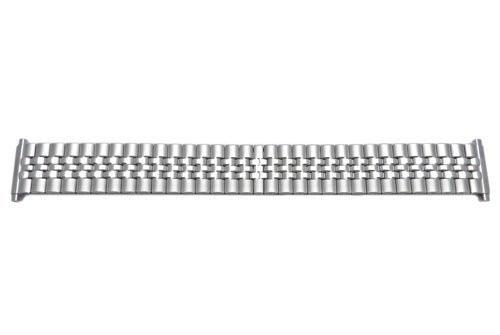 Bandino Brushed And Polished Stainless Steel 18-22mm Expansion Watch Band