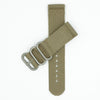 Two Piece Ballistic Nylon Watch Strap - Khaki image
