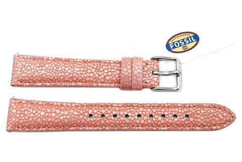 Fossil Pink Soft Florence Leather 16mm Watch Strap