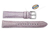 Fossil Lavender Soft Florence Leather 18mm Watch Strap