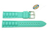 Fossil Mint Silicone Link Style 18mm Watch Band