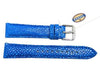Fossil Blue Soft Florence Leather 18mm Watch Strap