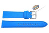 Fossil Blue Genuine Leather 18mm Watch Strap