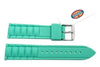 Fossil Mint Silicone Link Style 20mm Watch Band