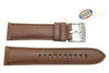 Fossil Brown Genuine Smooth Leather 22mm Watch Strap