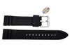Fossil Defender Series Black Silicone 20mm Watch Strap