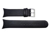 Genuine Skagen Black Genuine Leather 25mm Watch Strap - Screws