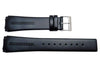 Genuine Skagen Black Smooth Leather 23mm Watch Strap - Screws