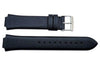 Genuine Swiss Army Ladies Black Victoria Series 16/10mm Fabric and Leather Watch Strap