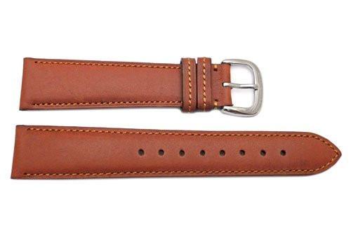 Genuine Coach Brown Smooth Leather 19mm Watch Band