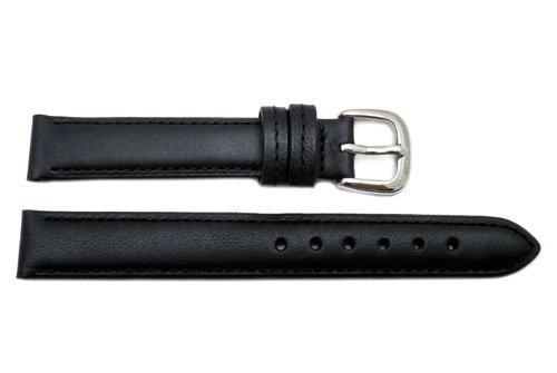 Genuine Coach Black Leather 13mm Watch Strap