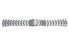 Seiko Stainless Steel Push Button Clasp 18mm Watch Bracelet