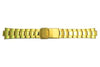 Seiko Gold Tone Fold Over Clasp With Safety 20mm Watch Bracelet