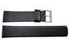Genuine Skagen Black Genuine Single Ply Leather 22mm Watch Strap - Screws