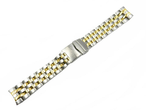 Genuine Invicta Men's Dual Tone Stainless Steel 22mm Watch Band image