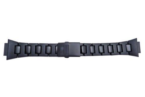 Genuine Casio Black Resin Link Composite Bracelet  Watch Strap Casio