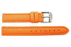 Hadley Roma Genuine Lorica Orange Hypo-Allergenic Waterproof Watch Band
