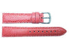 Hadley Roma Pink Genuine Java Lizard Light Padded Watch Band