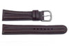 Hadley Roma Waterproof Brown Sport Leather Watch Strap