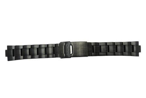 Genuine Seiko Tachy Chrono Black Tone 20mm Watch Bracelet
