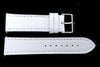 Swiss Army White Ecological Tanned Leather 21mm Watch Strap
