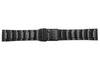 Genuine Seiko Brushed Finish Black Tone 22mm Watch Bracelet