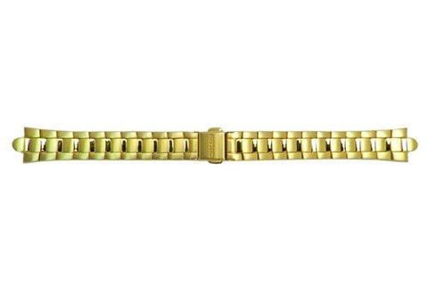Genuine Citizen Ladies Gold Tone Eco Drive 15mm Watch Bracelet