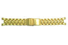 Genuine Citizen Gold Tone 23mm Solar-Tech Watch Bracelet