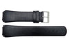 Genuine Skagen Black Matte Leather 23mm Watch Strap - Screws
