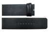 Genuine Kenneth Cole Black Textured Leather 26mm Watch Strap
