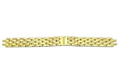 Genuine Citizen Ladies Polished Gold Tone Eco Drive Watch Bracelet