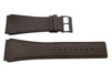 Genuine Skagen Brown Genuine Leather 30mm Watch Strap - Pins