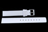 Genuine Skagen Ladies White Smooth Leather 14mm Watch Strap - Screws