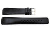 Genuine Skagen Black Smooth Leather 19mm Watch Strap - Screws