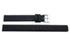 Genuine Skagen Ladies Black Smooth Leather 12mm Watch Strap - Screws